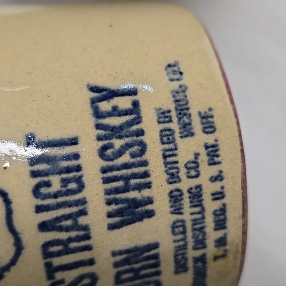 2 Vintage Crocks Set McCormick Jugs Corn Whiskey Ceramic Moonshine Primitive - Picture 12 of 16